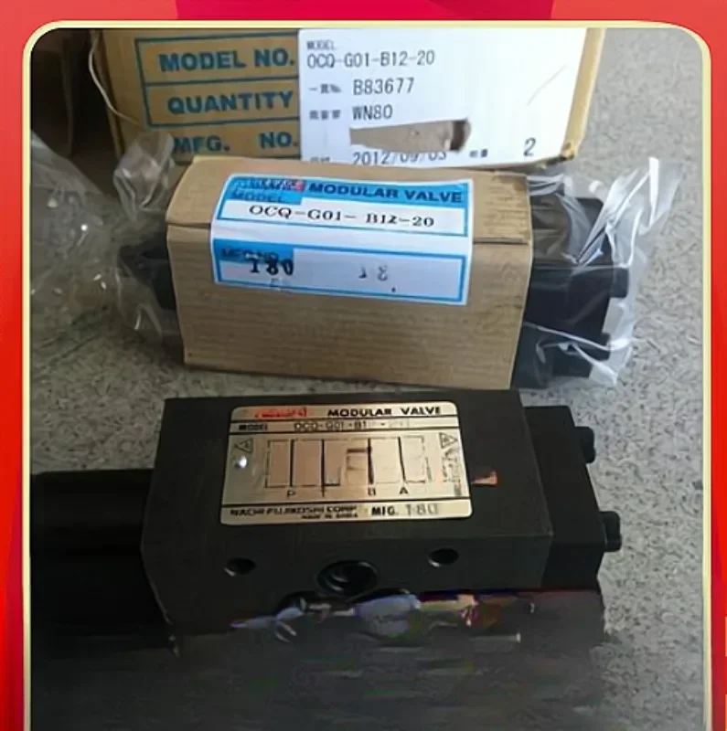 NA-CHI one-way valve stacking valve OC-G01-P1-20