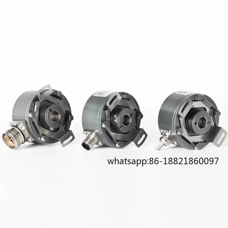 Codificador rotatorio de eje hueco KM60 IP65 de 12 mm 18 19 bits