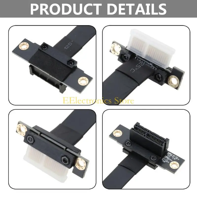 B03C Ultra-Fast PCI-E extensão PCIE3.0 extensão angular 90 graus