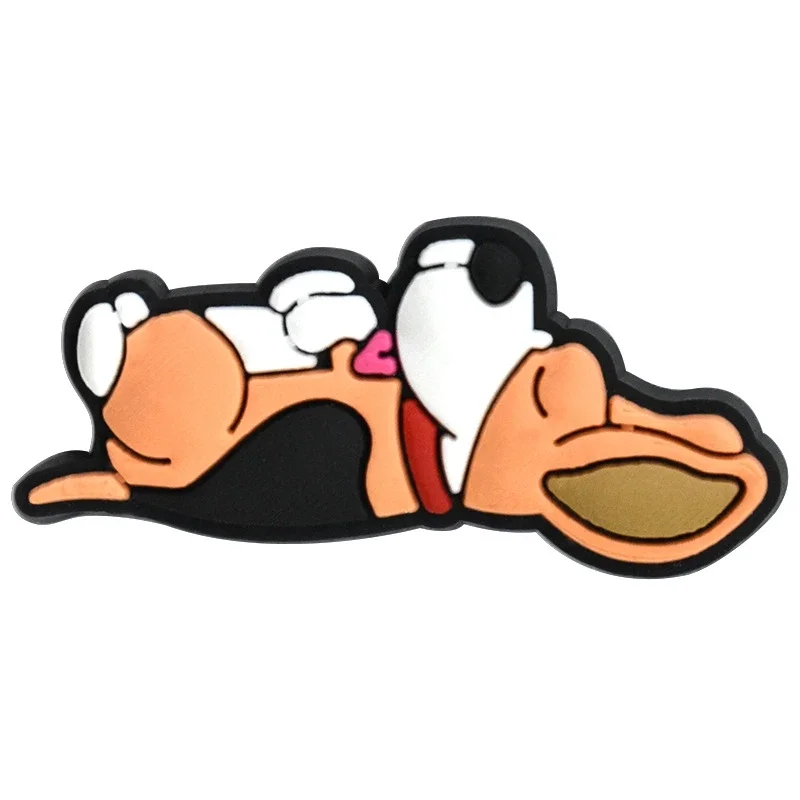 إكسسوارات أحذية جديدة على شكل كلب لكركس صنادل نسائية دبابيس نعال إكسسوارات ديكور أحذية شارات للأطفال والفتيان والفتيات والرجال - 4