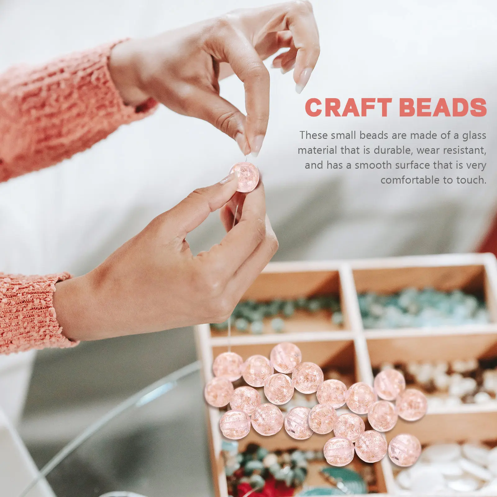 

60 шт. светящихся в темноте круглых бусин-разделителей для изготовления украшений, рукоделия, браслетов, декора, оптом, разные цвета