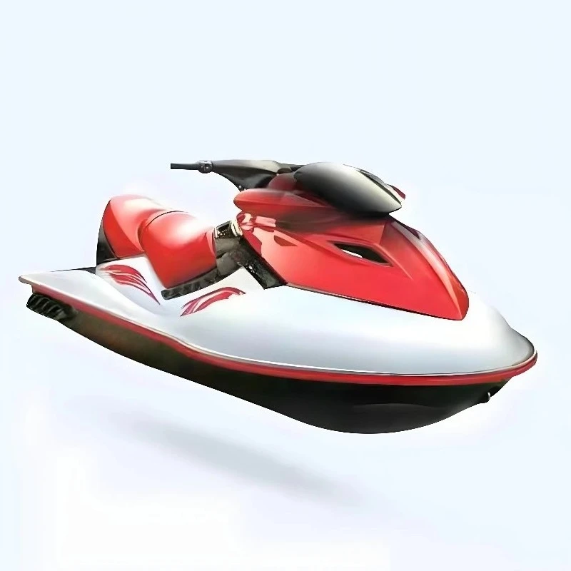Low Price Fiberglass 4 Stroke Personal Watercraft with Motor Engine High Speed Mini Jet Boat Water Jet Ski for Sale