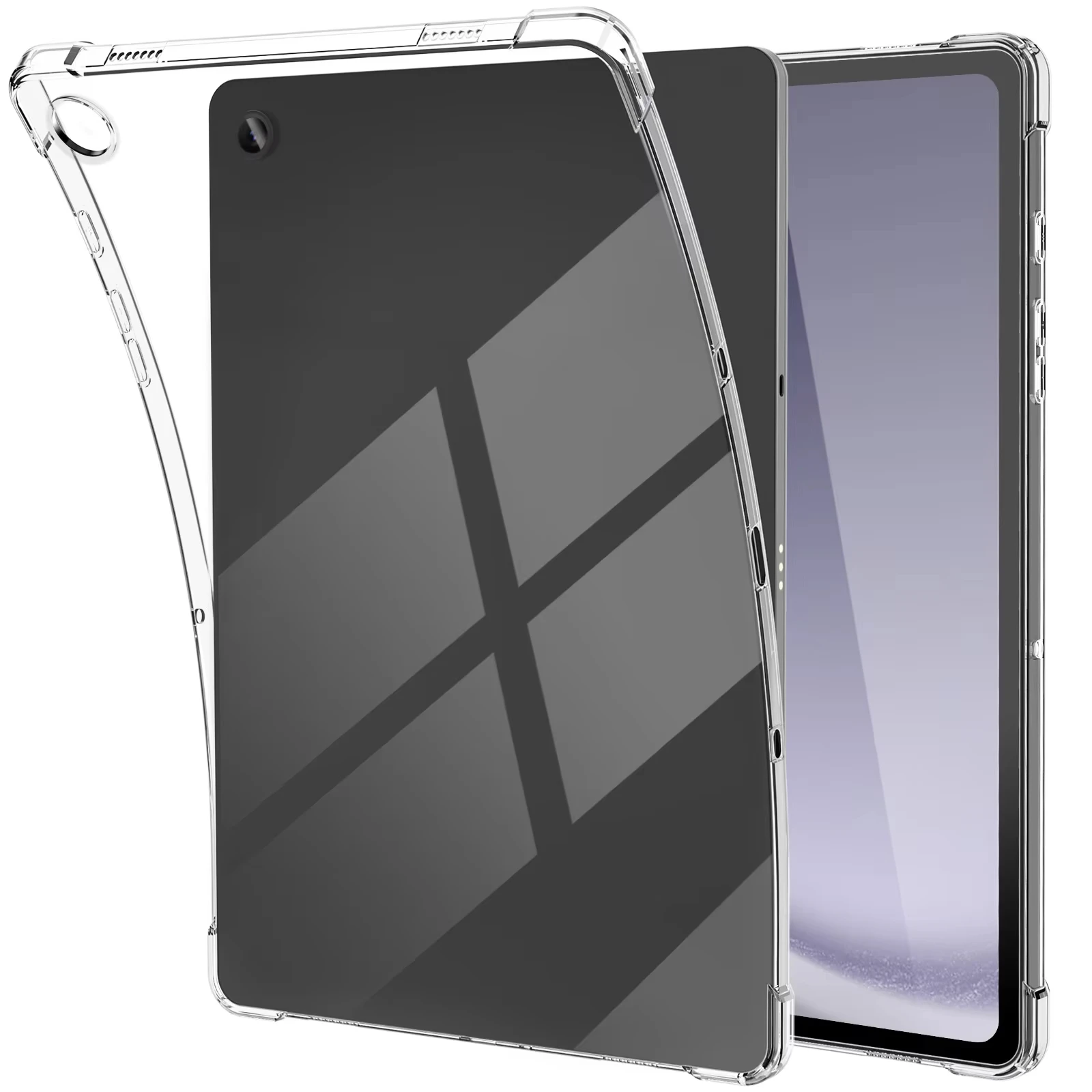 TPU Soft Cover For Samsung Galaxy Tab A9 Plus 11 Case 2023 X210 X216 Clear Silicone Tablet Cover For Tab A9 8.7 X110 X115 Bumper