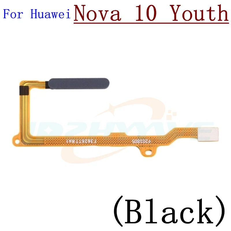 Original Fingerprint Sensor Scanner For Huawei Nova 10 Youth Pro 10SE  10Z Touch ID Connect Home Button Extension Flex Part