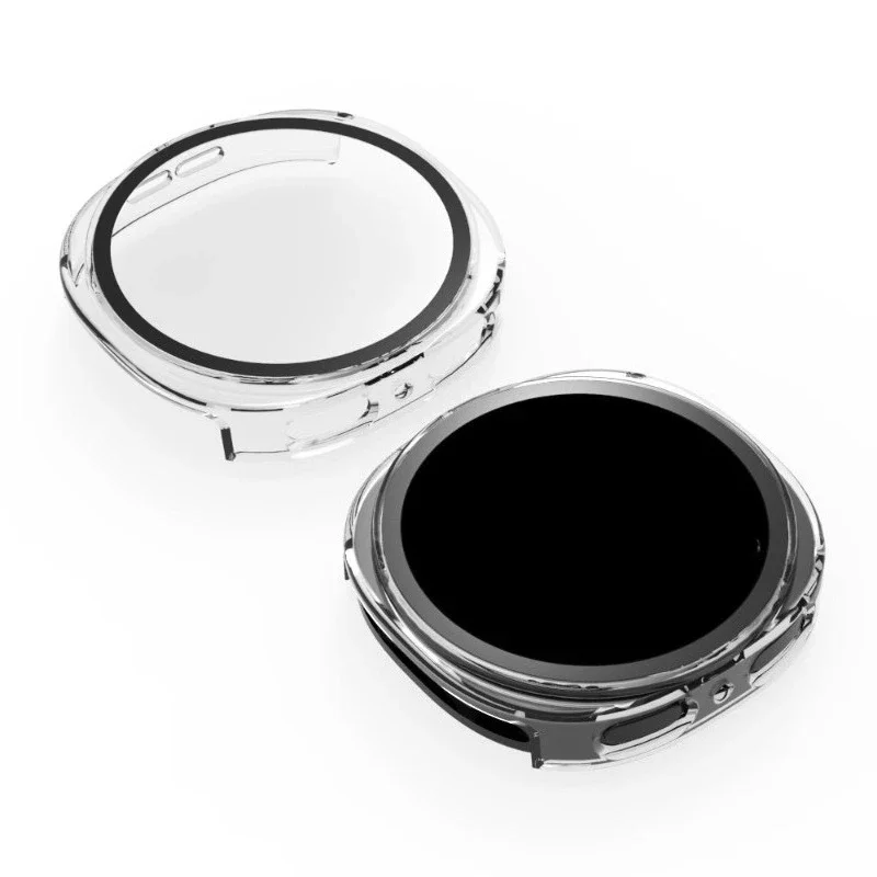 Tempered Glass+Cover For Samsung Galaxy Watch 9 8 40/44mm Screen Protector Case Anti-scratch Bumper Galaxy Watch 8 9 44mm Shell