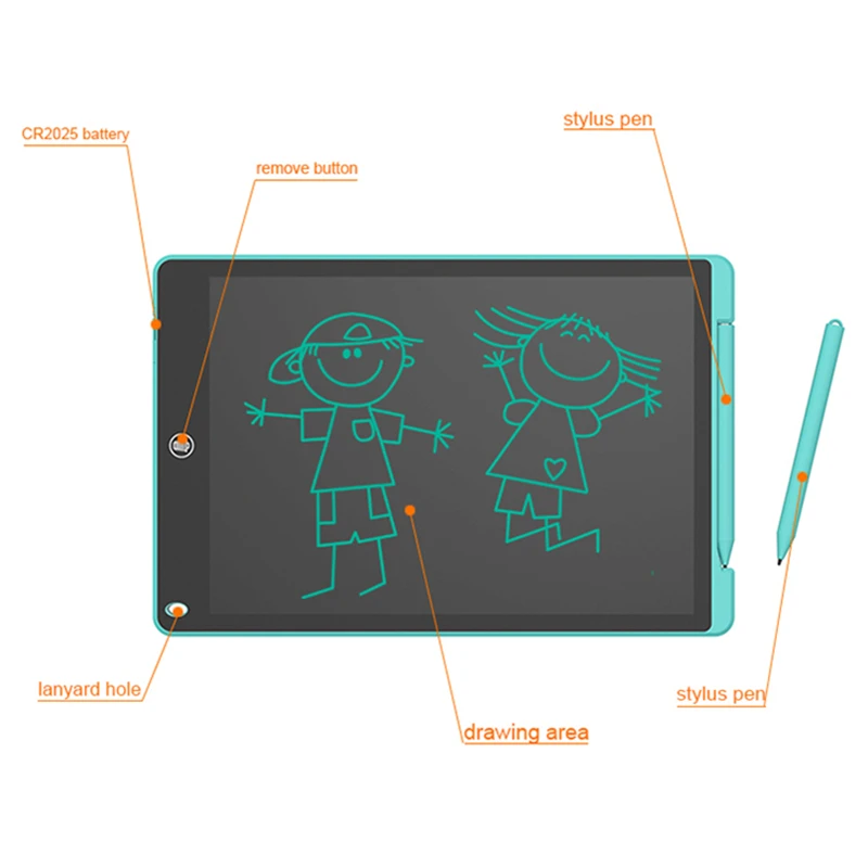 8.5 Inch Children LCD Writing Tablet Magic Graffiti Drawing Sketchpad Handwriting Board Kids Learning Educational Montessori Toy