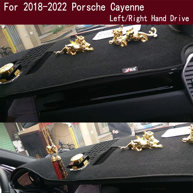 

For 2018-2022 Porsche Cayenne Dashmat Dash Mat Dashboard Cover Instrument Panel Sunscreen Pad Ornaments