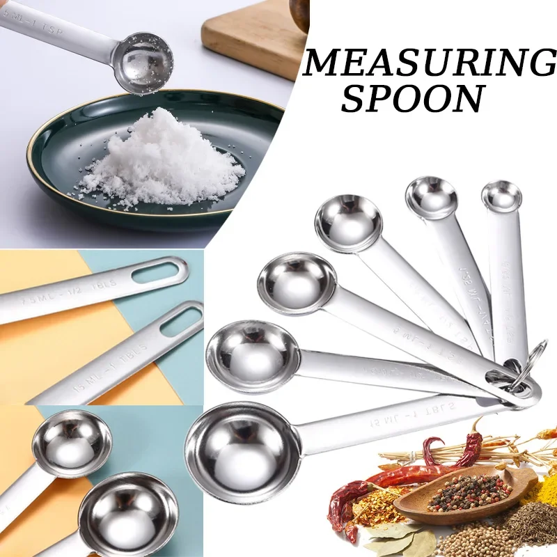 Multipurpose Food-grade Stainless Steel Measuring Spoon Coffee Powder Spice Measure Scoop Kitchen Baking Tools Kitchen Tools