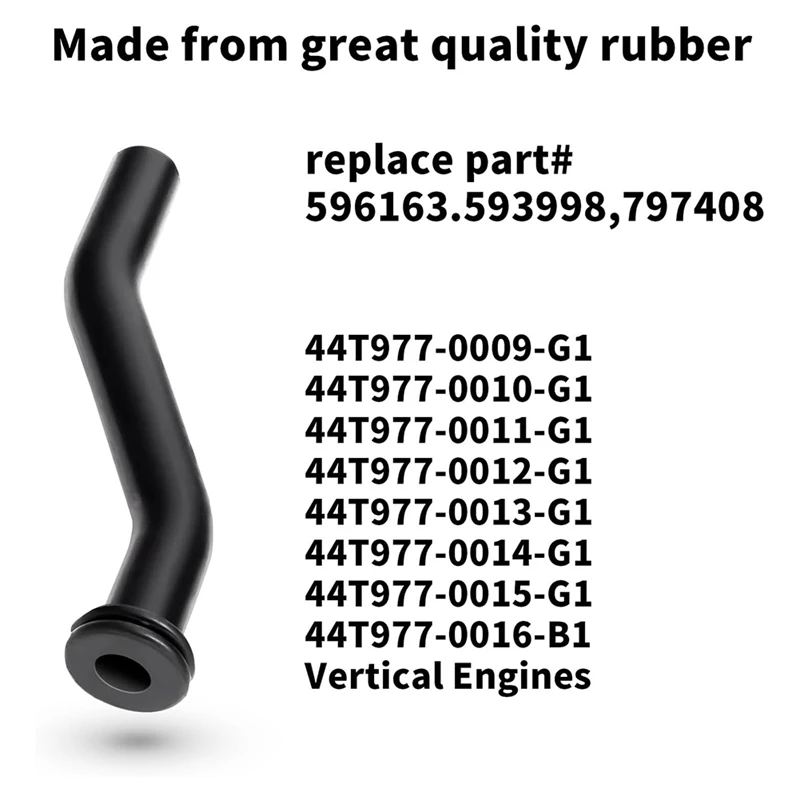 Hot Sale Lawn Mower Vacuum Hose - 596163, 593998, 797408 Vacuum Hose