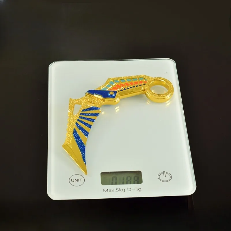 17CM Infinite Sharp Blade in The Sky Sword Alloy Game Peripheral Karambit Sword  Model Ornament Gifts Toys Collections for Boy