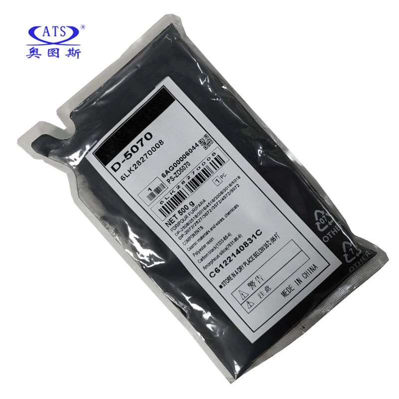 1PC D-5070 DP-2508 Developer Powder For TOSHIBA DP-2508 2508 2518 3018 4518 3008 3018 5018 D-5070 Compatible Copier Spare Parts