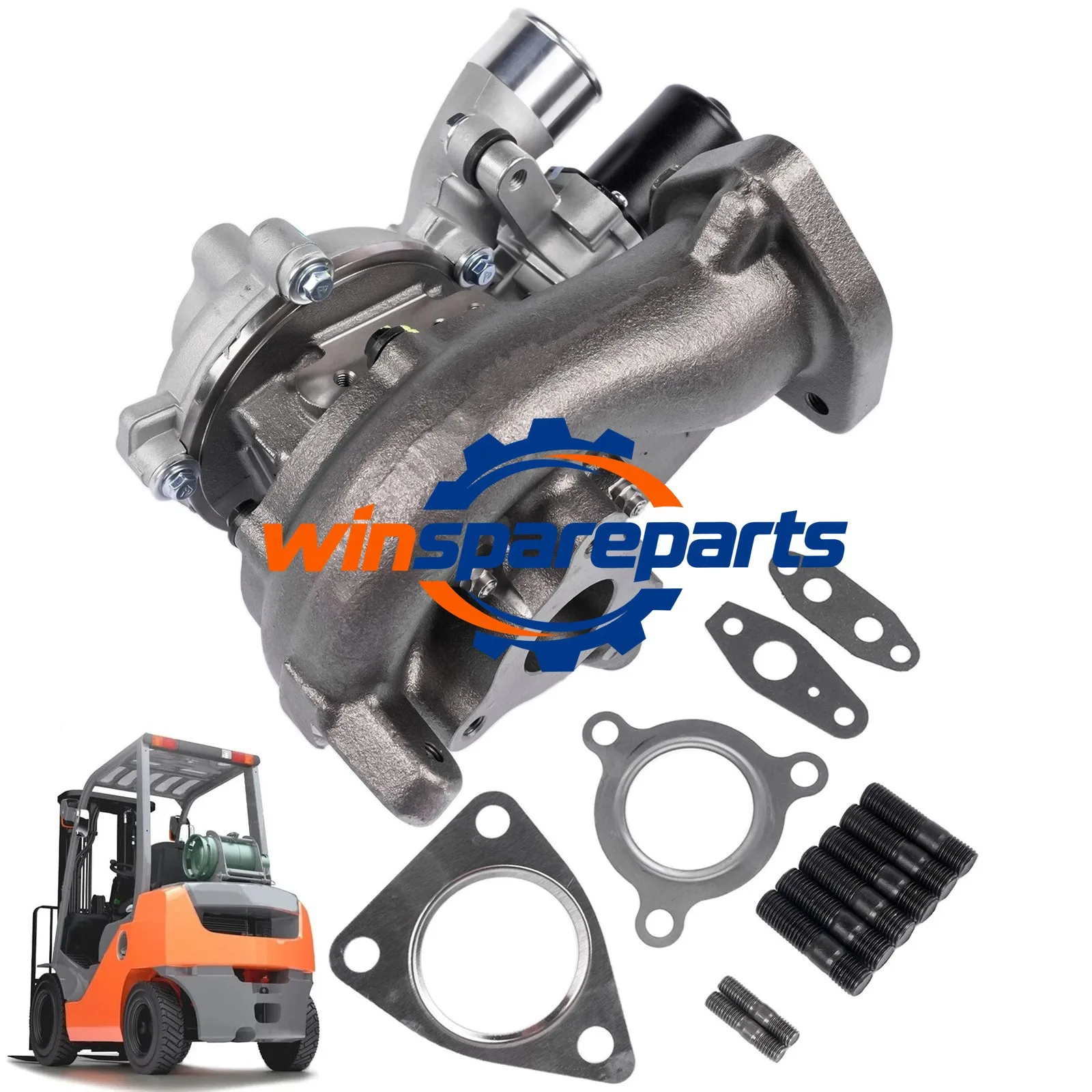 Turbo Turbocharger W/Solenoid For Toyota 1KD CT16V 40-8FD Forklift 17201-UL030