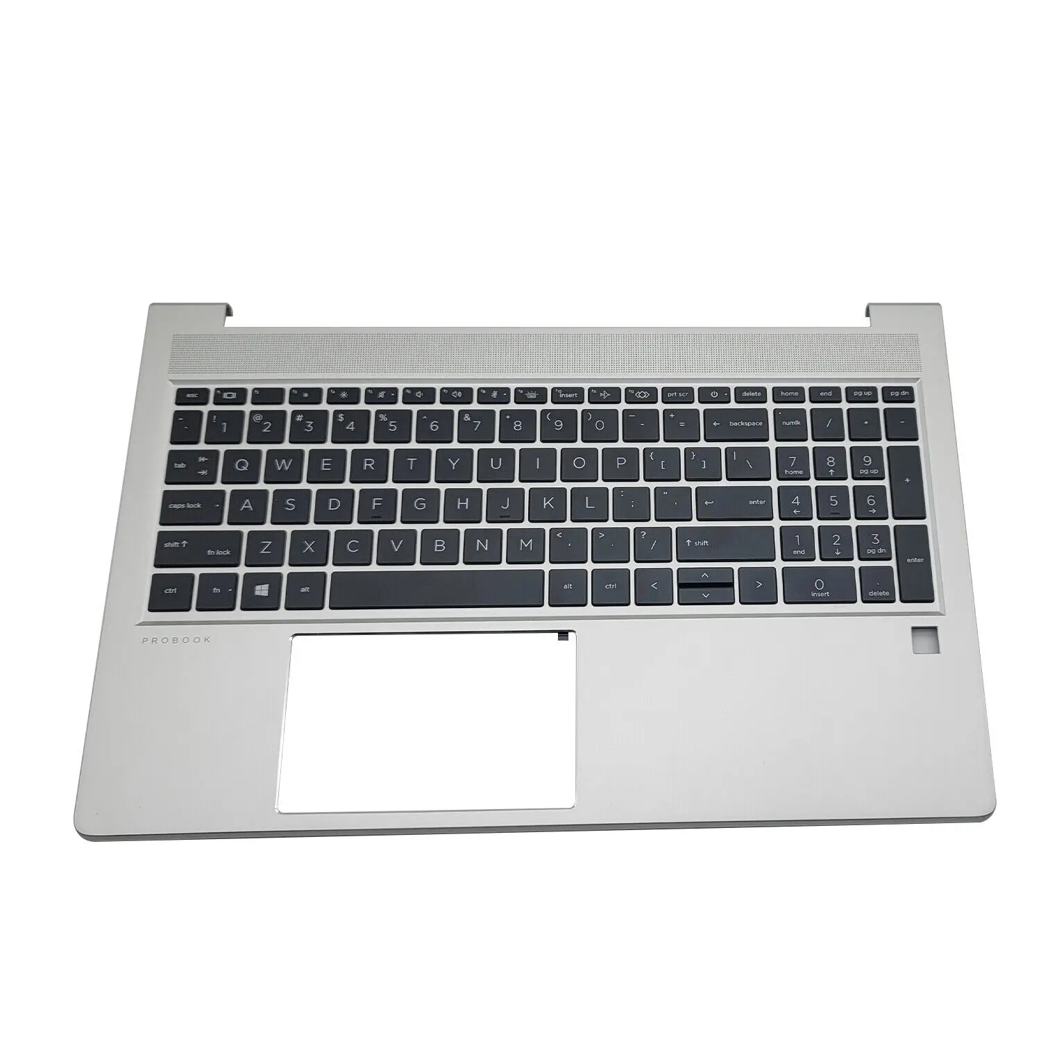 جديد لـ HP ProBook 650 655 G8 Palmrest لوحة مفاتيح بإضاءة خلفية M49545-001 فضي 15.6 بوصة #6