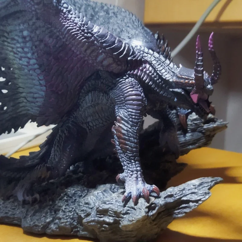 Genuine And In Stock Monster Hunter Statue Gore Magala Cfb Handmade Model Gift Collection World Ice Rise Birthday Gift Gk Statue