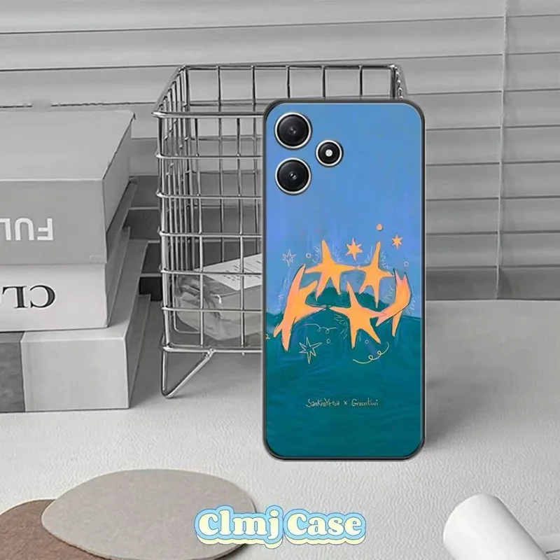 Clmj Korean Star Phone Case For Redmi 14C 13C 12 11 10 Note 13 Pro 12S 11 5G Xiaomi 14T 13 11 Pro POCO F4 F5 X3 X5 X6 M3 M5 M4