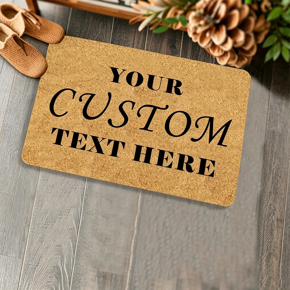 Best Selling Personalized Doormat Custom Housewarming Gift for Grandparents Customized Coir Door Mat Front Door Mat Custom