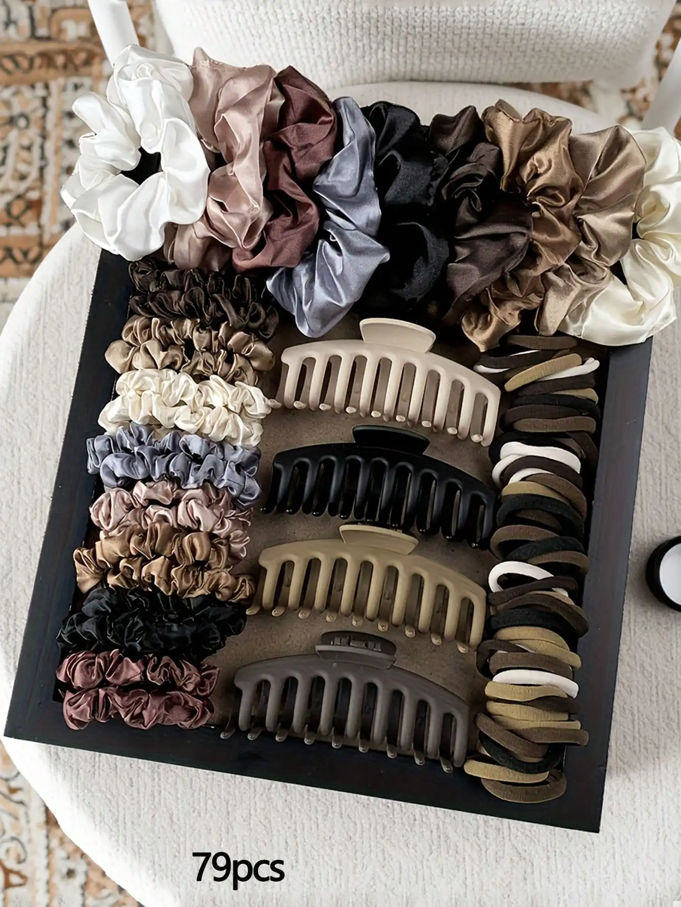 79pcs Neutral Hair Accessories Set 2