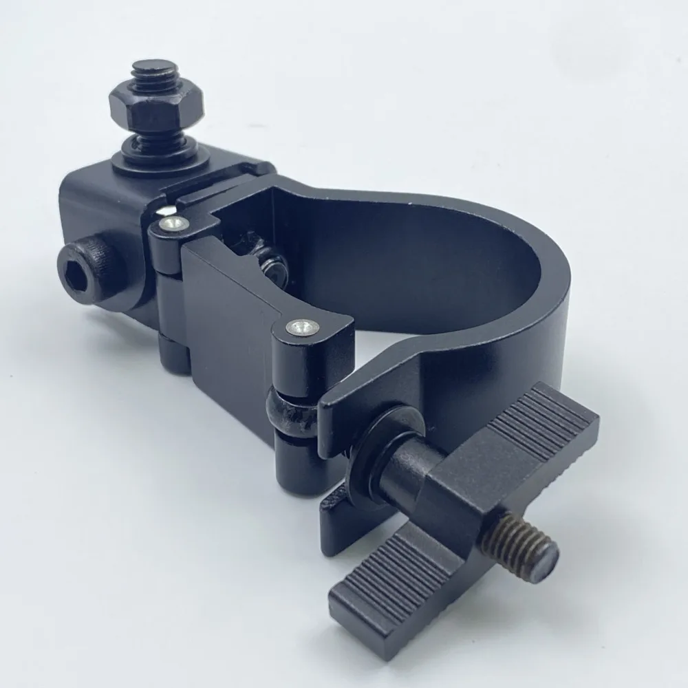 แคลมป์อลูมิเนียมแบบพับได้ Half Coupler Quick Lock Folding Clamp 48-51 มม. สำหรับอุปกรณ์ยึดโครงถักท่อขนส่งใน Flightcase