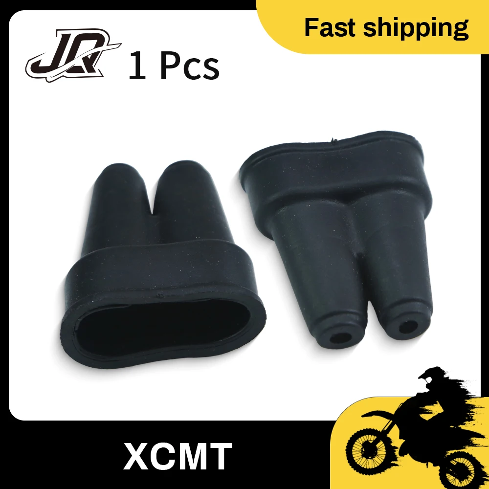 Dual Line Rubber Throttle Cable Guard Protector Direct Replacement For KTM GasGas Husqvarna 125-501cc Dirt Bike Enduro Motocr