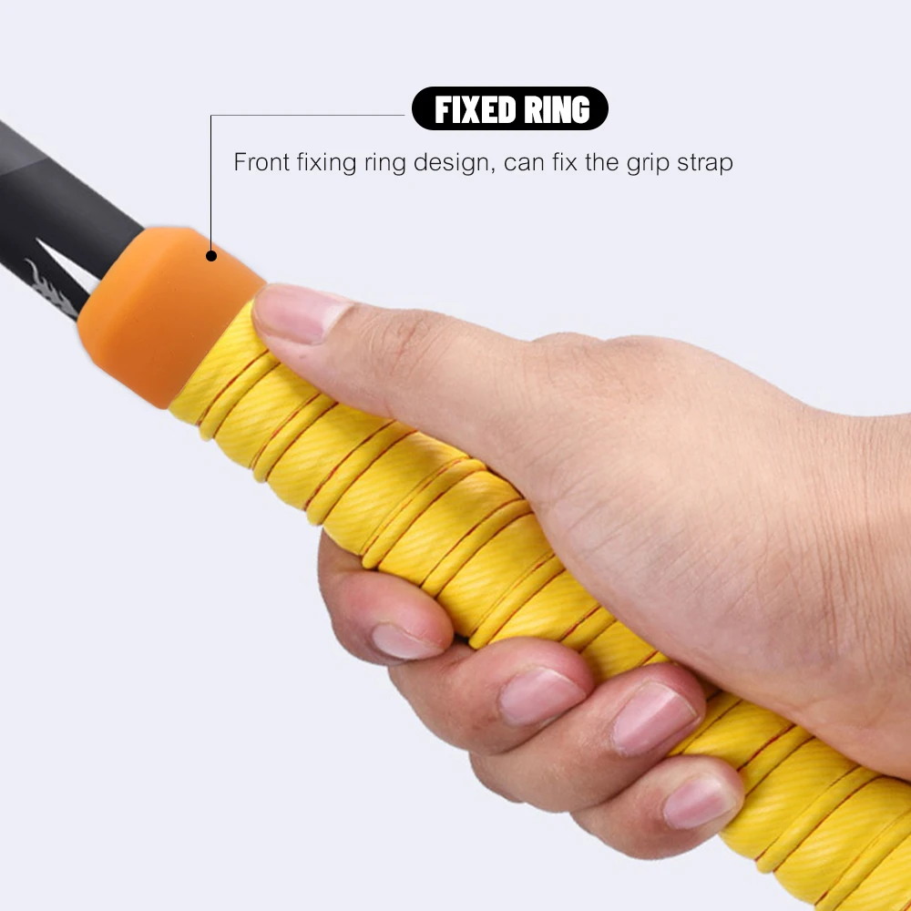 Silicone Fishing Rod Anti-skid Ring Finger Rod Ring Fish Gear Silicone Rod Stop Ring Fishing Rubber Float Stopper Accessories