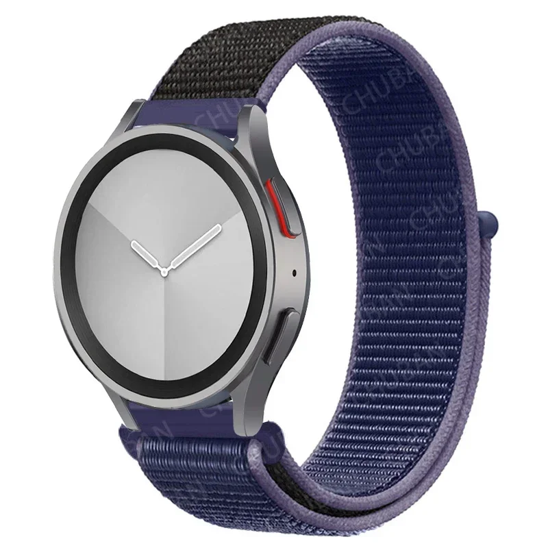 Nylon-Schlaufenband für Samsung Galaxy Watch 7 FE 6/5/pro/4/Classic/active 2 40–44 mm 20 mm/22 mm Sportarmband Huawei GT 2/e/3 Armband