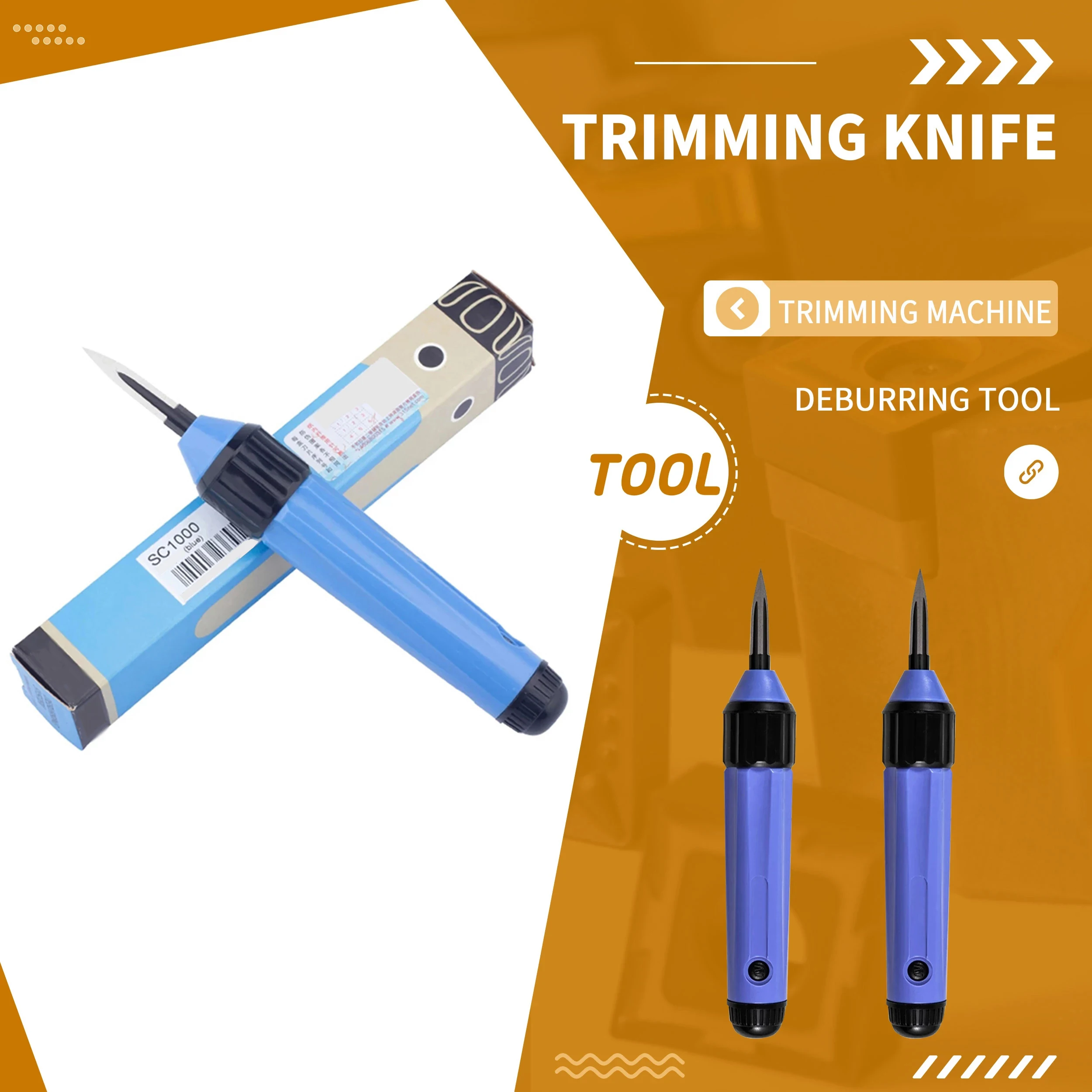 Strumenti di sbavatura triangolare coltello da taglio SC1000 UH1000 BT1200 pala piana regolabile per sbavare sbavatura strumento artefatto di rifilatura
