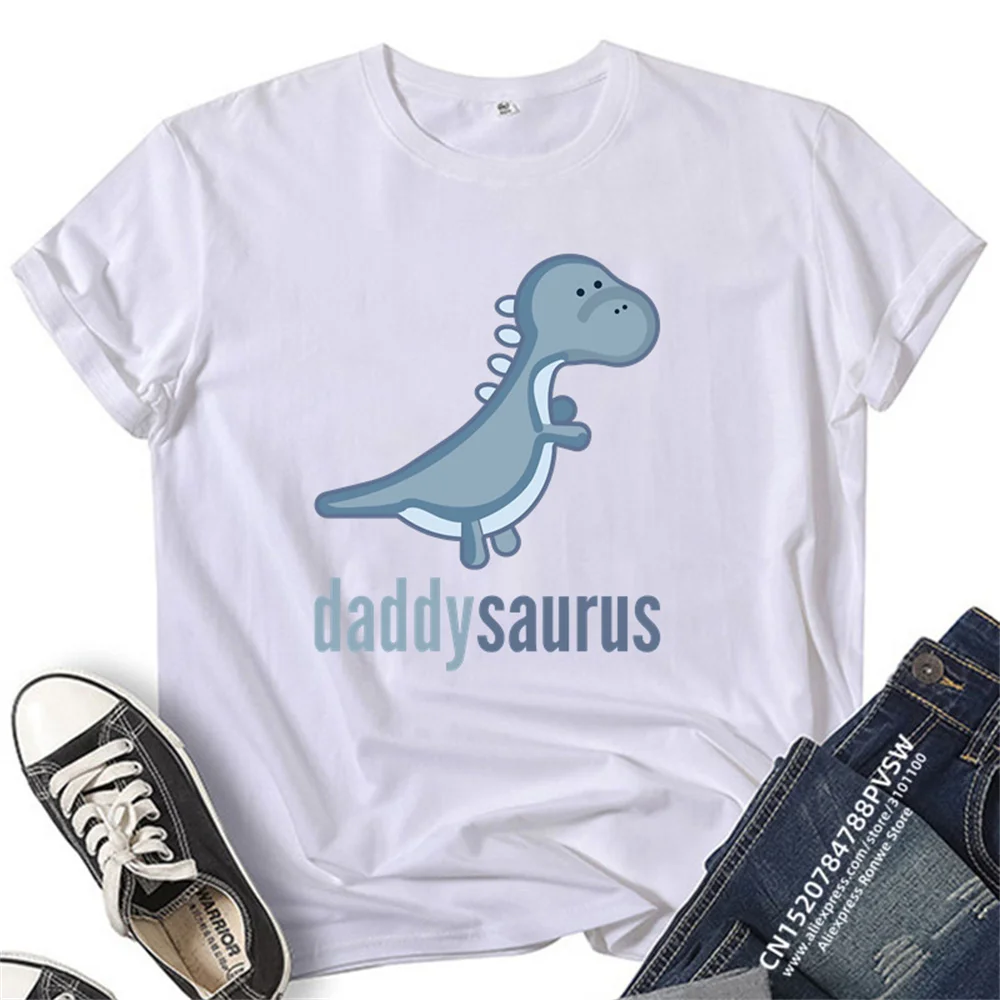 Mommysaurus Daddysaurus Babysaurus Shirt Dinosaur Family Shirt Set Baby T-Shirt  Summer Top Tees