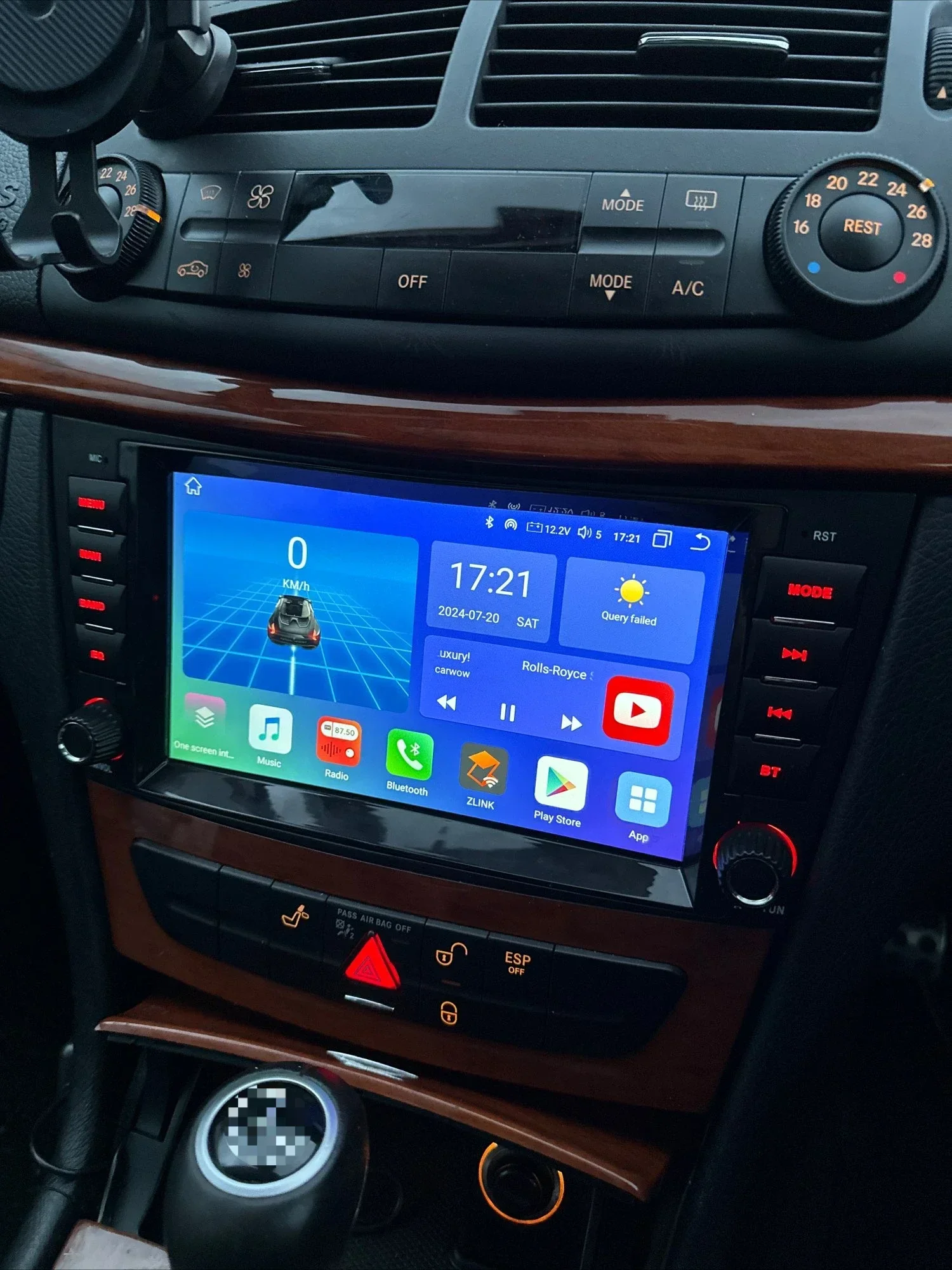 CHSTEK Car Radio Stereo Carplay For Mercedes Benz E200 G/CLS/E-Class W211 W463 W219 E500 Android Auto Navigation Bluetooth WIFI view 5