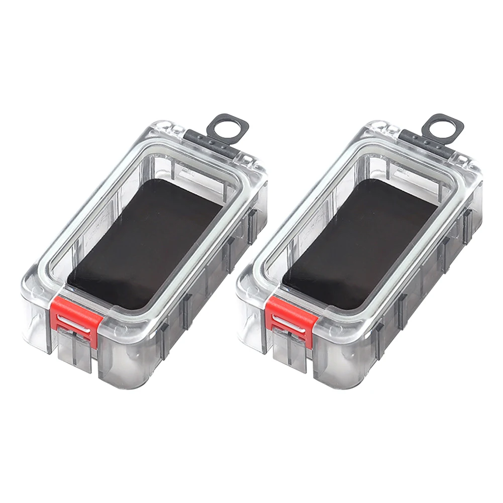 Expansível Pesca Tackle Box com função magnética, pesca Hardware Toolbox, acessórios luminosos