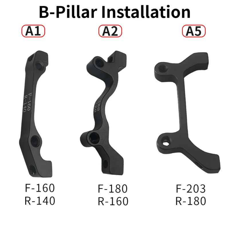 Zoom MTB Disc Brake Adapter 160/180/203mm Rotor IS PM AB to PM A Ultralight Bracket Post Mount Caliper Converter