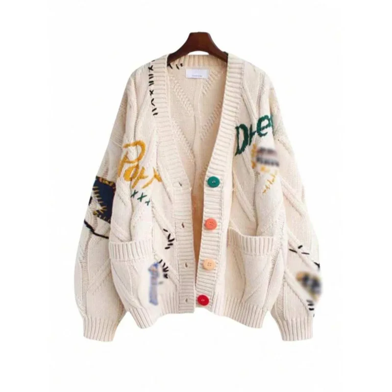 

Embroidered Color Block Open Cardigan Ultra Thin Spring Women's Knitwear Fashion Style Xb52628091 Online And Offline Available