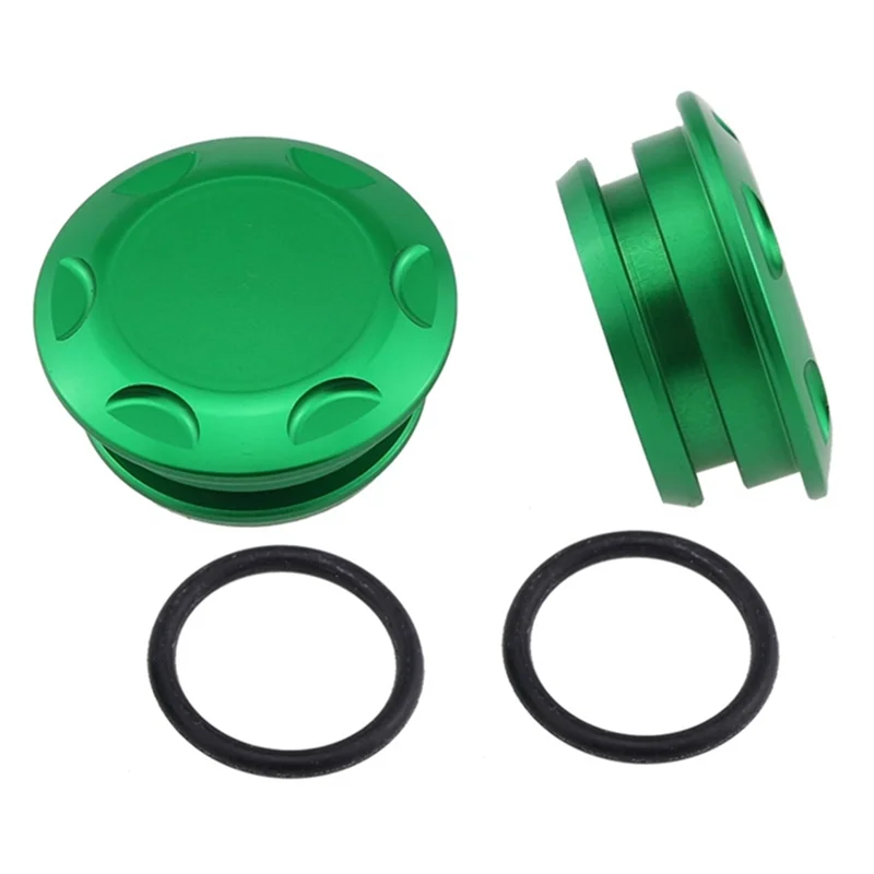 For Kawasaki NINJA400 NINJA500 Ninja 400 Z400 Z500 Motorcycle Frame Hole Cover Body Frame Insert Decorative Cap Kit Green
