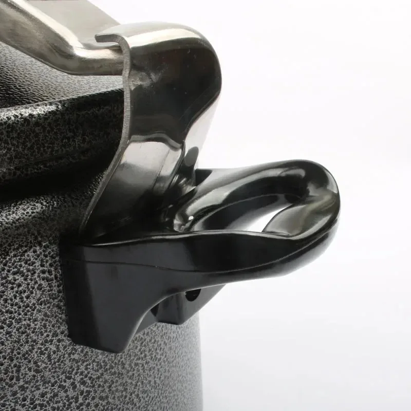 Panci Presto Aluminium 3L Anti-Ledakan untuk Berkemah di Luar Ruangan, Panci Presto untuk Ketinggian Tinggi, Kemasan Datar, untuk Memasak Rebusan