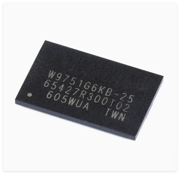 10PCS/LOT W9751G6KB-25 512Mbits 1.8V 400MHz DDR2 SDRAM  WBGA-84