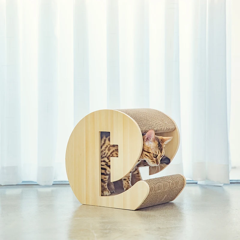 

Solid wood cat climbing rack cat tower small cat tree