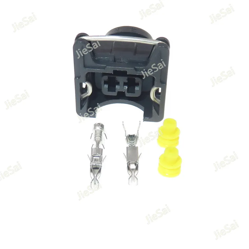 827551-3 / 828657-3 106462-1 Female Male EV1 Style 3.5mm 2 Pin TYCO AMP Car Fuel Injector Type EV1 Injector Automotive Connector
