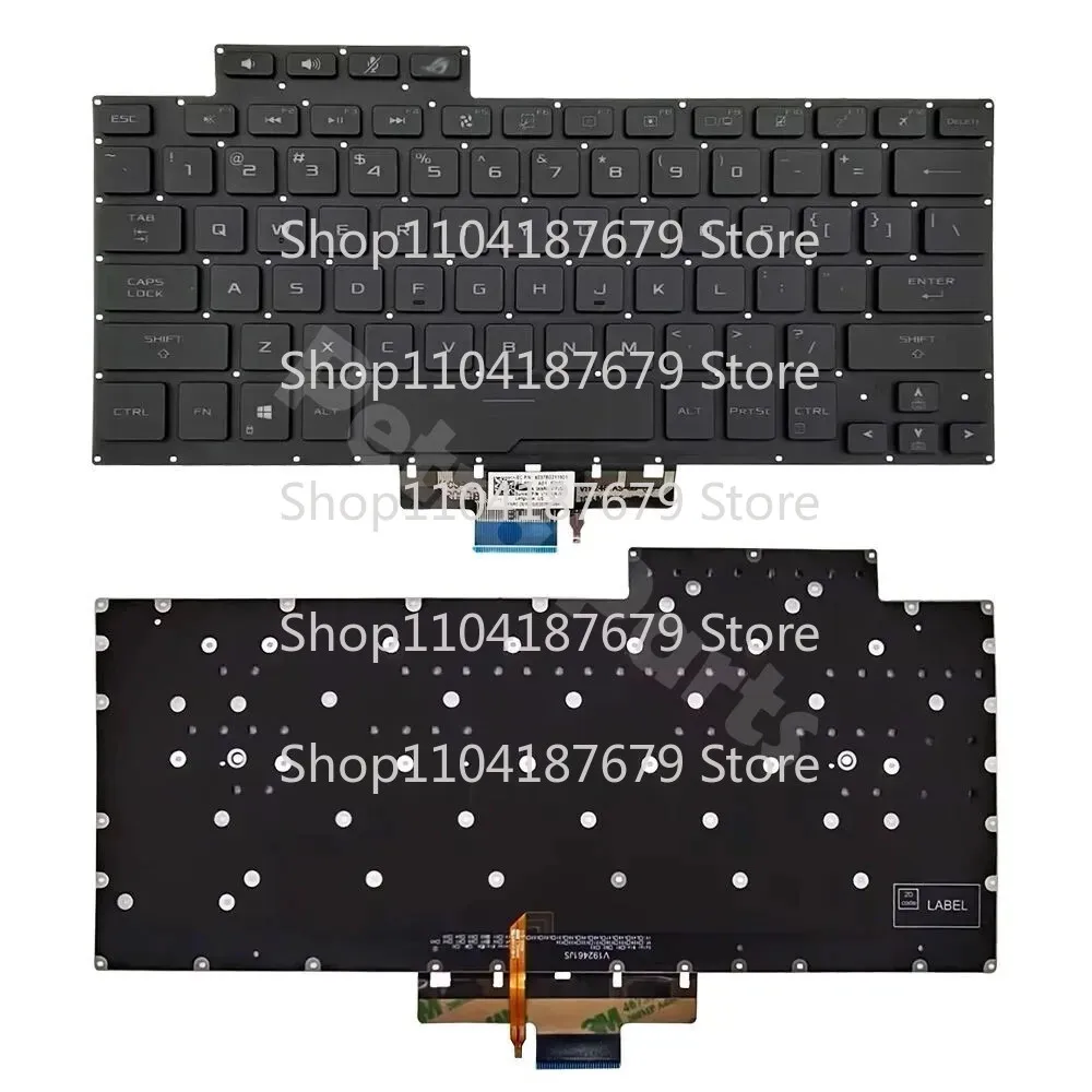 1pcs Keyboard for ASUS ROG Zephyrus G14 GA401 GA401M GA401U Backlit US 8037B0169701