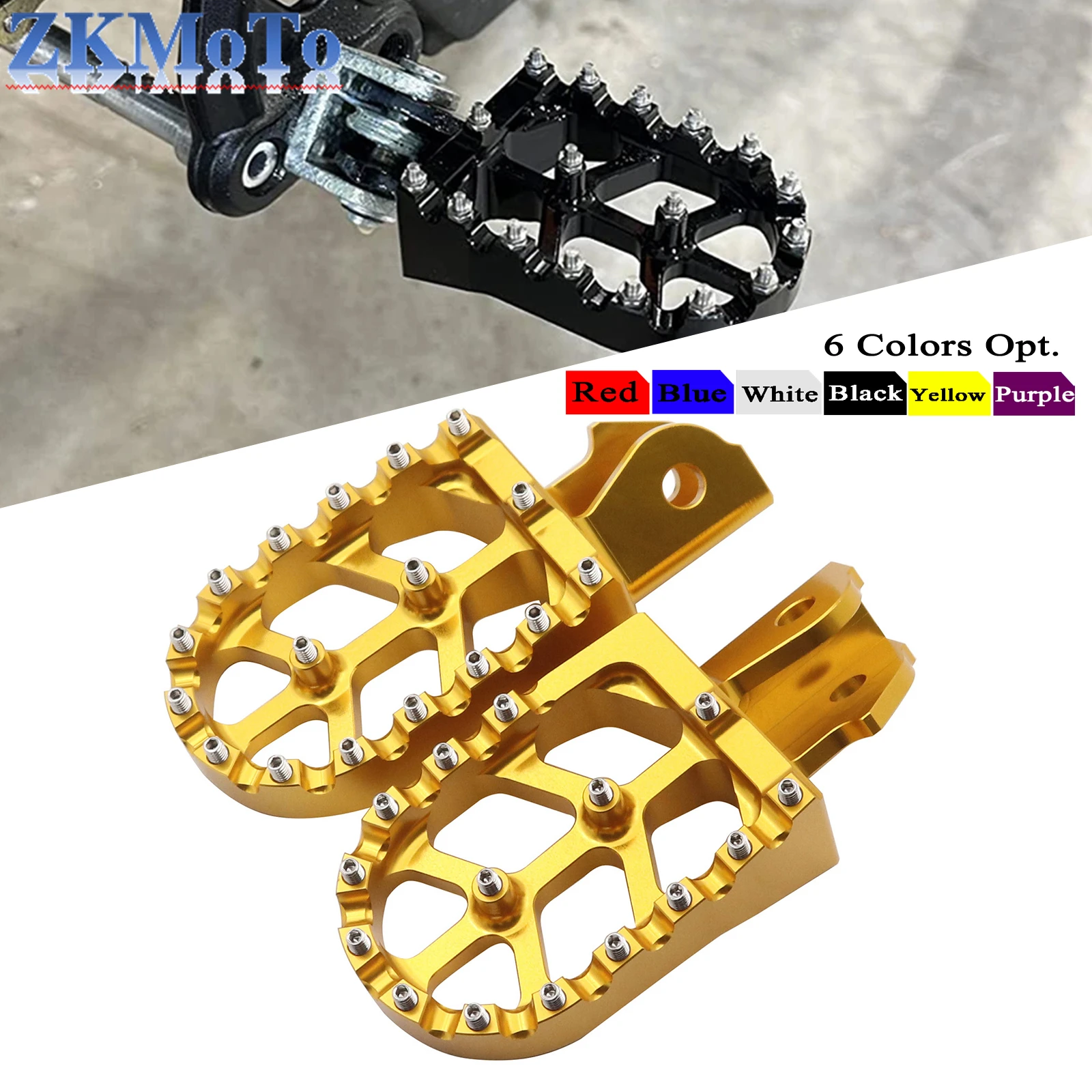 

For Sur-Ron Sur Ron Surron X S Light Bee Off-Road Electric Vehicle Motorcycle CNC Footpegs Footrests Foot Pegs Rests Pedals Pad