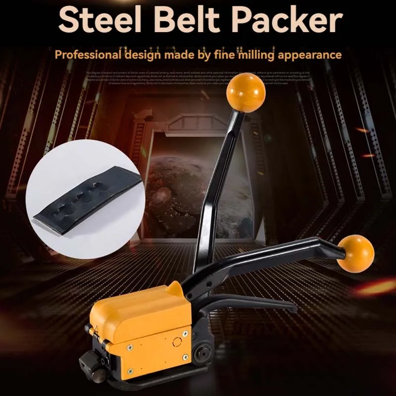 

Manual Steel Strip Strapping Machine Portable Metal Steel Strip Strapping Machine Yin-Yang Buckle Strapping Machine