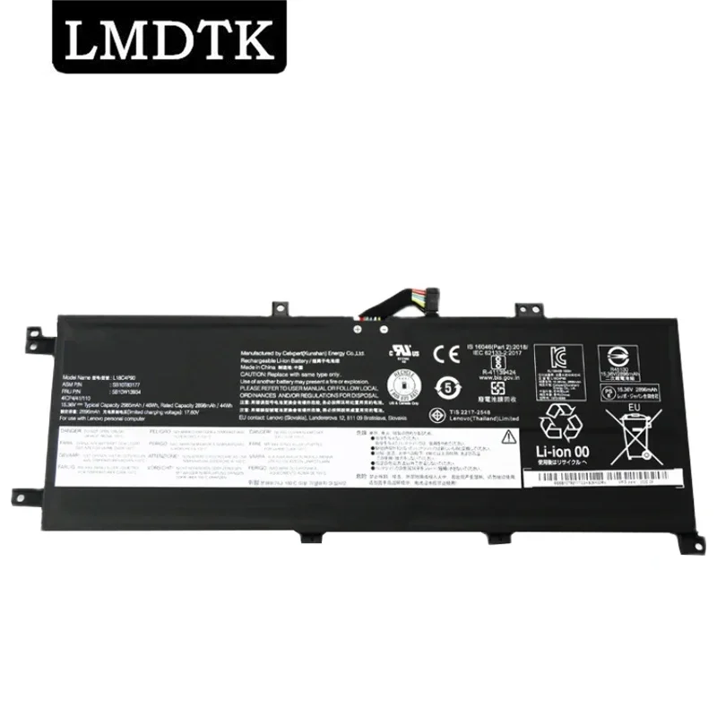 

LMDTK Новый L18C4P90 L18M4P90 L18D4P90 Аккумулятор для ноутбука Lenovo ThinkPad L13 Yoga Gen 2 S2 Gen 5 6 15,36 V 46WH