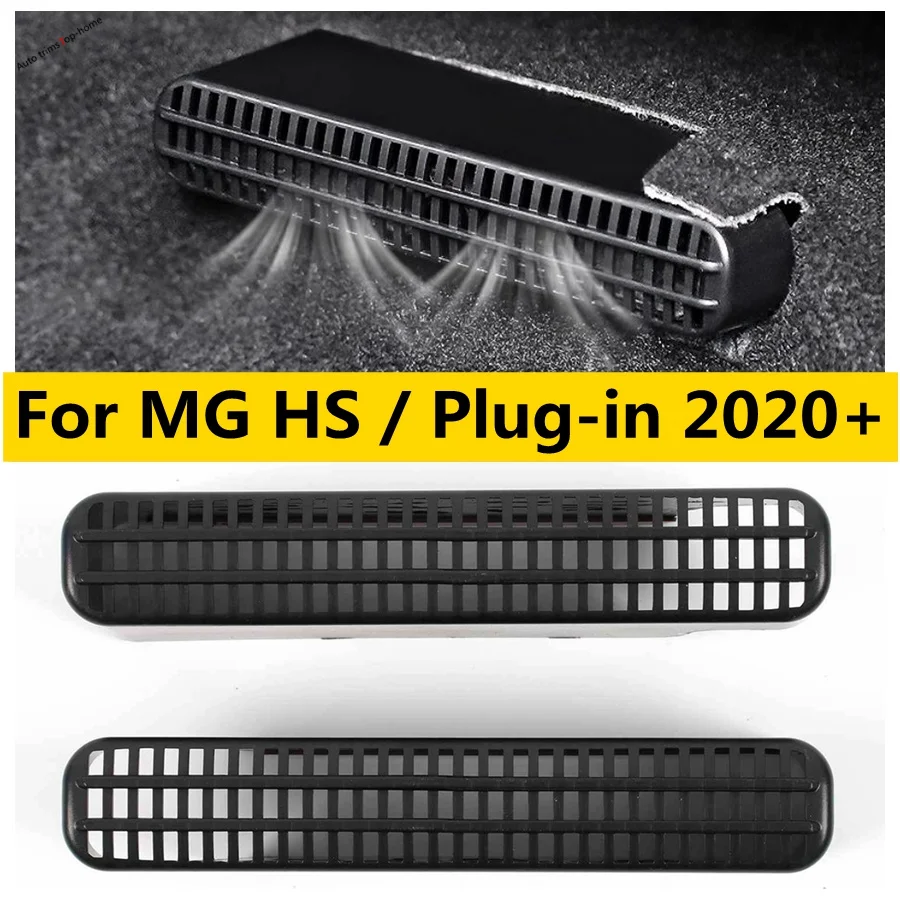 Misura Per MG HS/Plug-in 2020 - 2023 Auto Sotto Il Sedile Aria Condizionata Vent Presa AC Copertura Protettiva Trim Decorazione Accessori