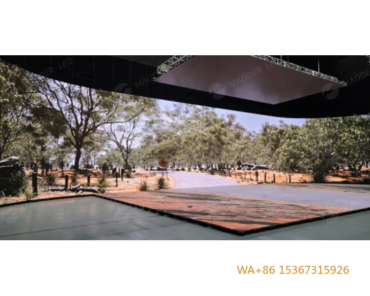 

3D LED Screen Solution Immersive Display for VR/XR Studio Digital Signage