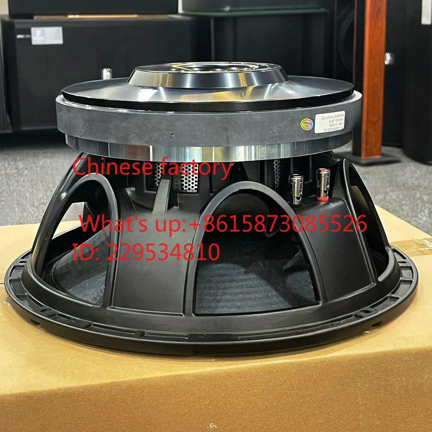 1pcs uses steel super po-wer 15 inch 280 mag-netic 125 core profe-ssional performance outdoor subw-oofer spe-aker