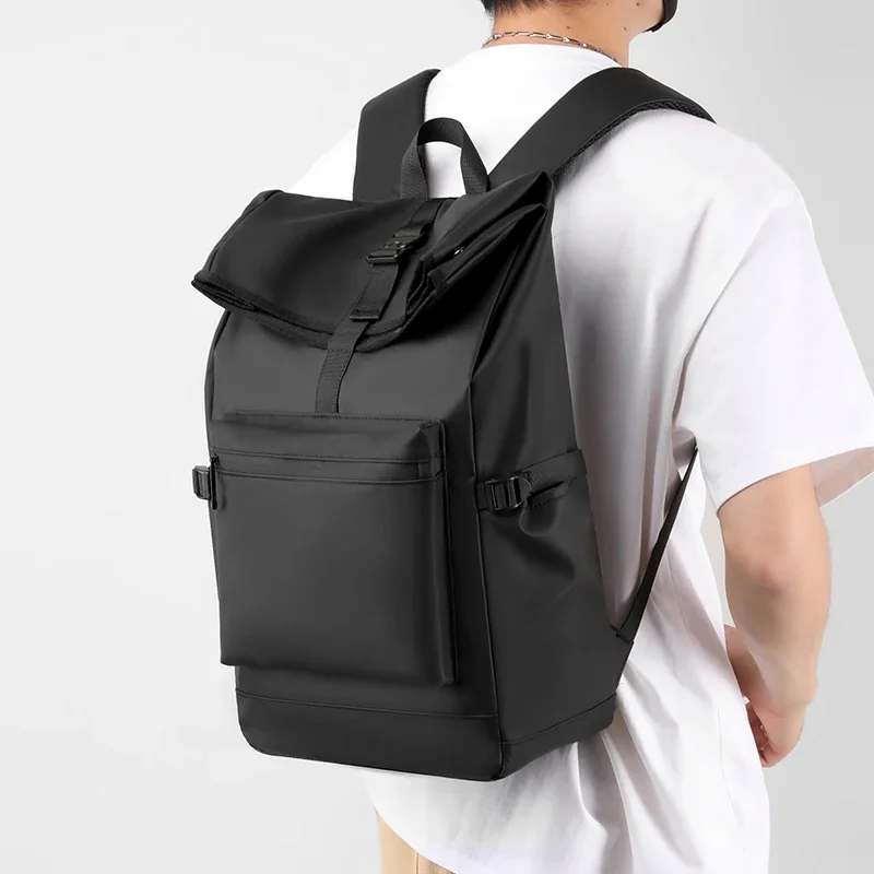 2025 Backpack For Men Vaschy Classic Water-resistant Lightweight Travel School Backpack Casual Daypack Casual Backpack College