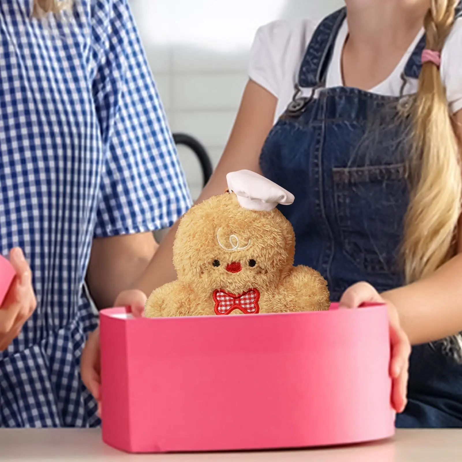 Gingerbread Man Knuffel Leuke Kerst Comfortabel Knuffelkussen Gevulde Gingerbread Man Voor Meisje Tiener Halloween Bruiloft