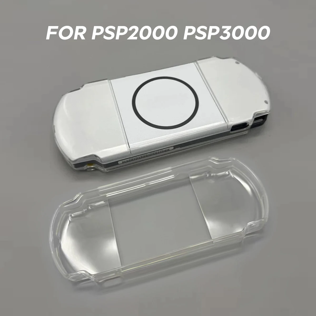 Capa Protetora de TPU de Qualidade Superior para PSP PSP2000 PSP 3000. Capa Protetora de Console de Jogo Portátil em Cristal Macio