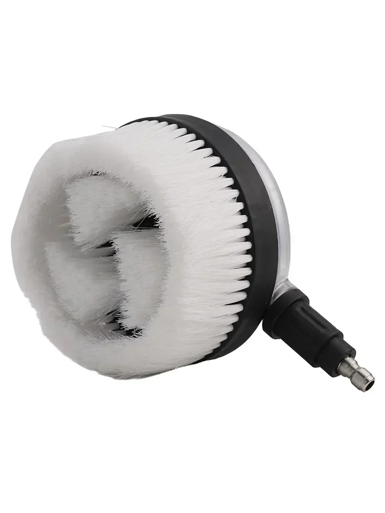 Car Wash Tools High Pressure Washer Rotating Brush With 1/4 Quick Coupler Male Head Car Auto Clean Cleaning Tool