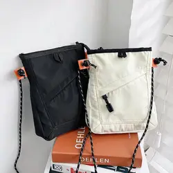 Moda Mini borsa da viaggio impermeabile piccola borsa a tracolla quadrata uomo donna borsa a tracolla borsa a tracolla sportiva Unisex