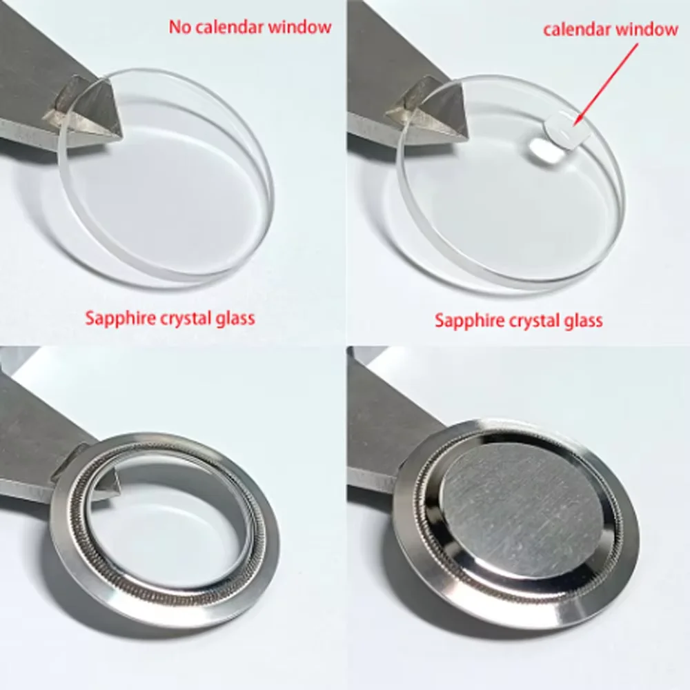 40.5mm Sapphire Glass GMT Bidirectional Rotating Bezel NH35 Case Fit NH34/35/36 Movement Fit 20mm Strap Watch Case Accessories image 6