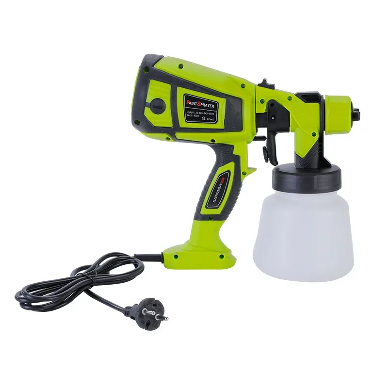 Electric spray gun, high-pressure automatic disinfection water gun, portable latex paint spray gun